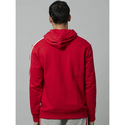 Chamonix - Red Cotton Hooded Sweatshirt