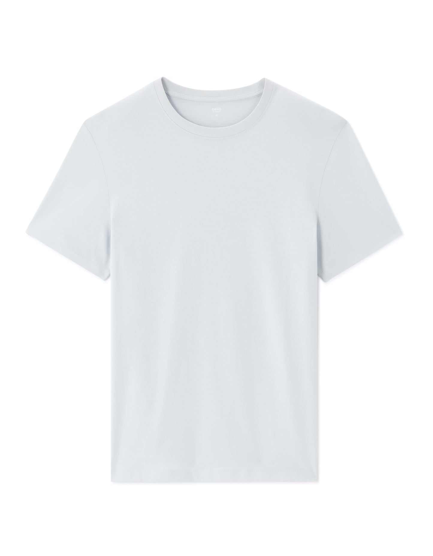 Straight Fit 100% Cotton Solid Crew Neck T-Shirts