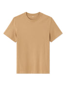Straight Fit 100% Cotton Solid Crew Neck T-Shirts