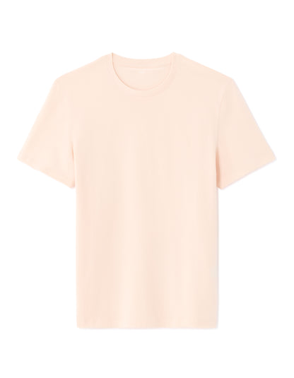 Celio Solid Straight Fit Cotton Orange Tshirts