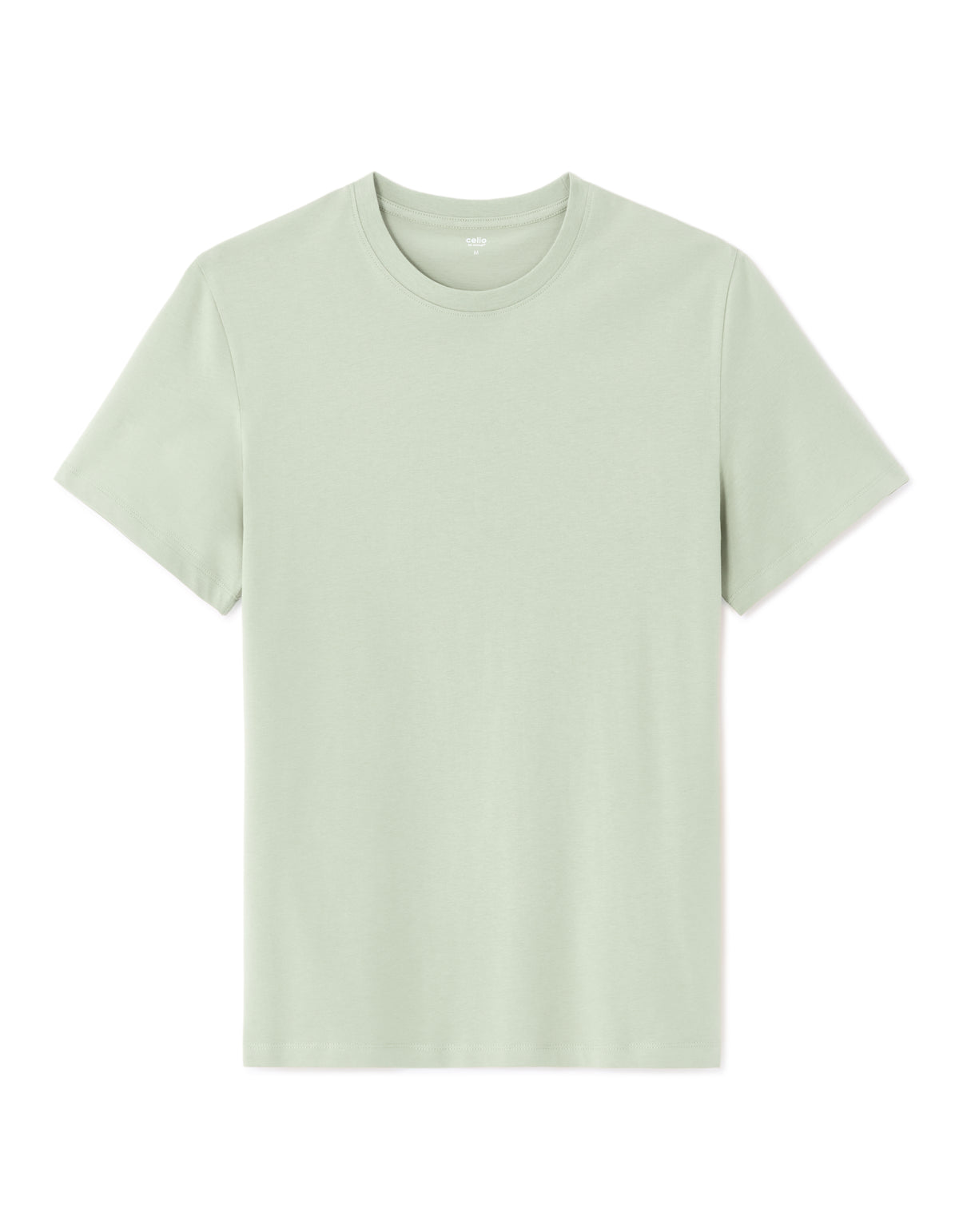 Straight Fit 100% Cotton Solid Crew Neck T-Shirts