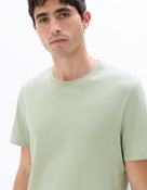 Straight Fit 100% Cotton Solid Crew Neck T-Shirts