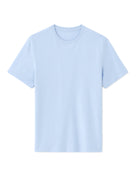 Straight Fit 100% Cotton Solid Crew Neck T-Shirts