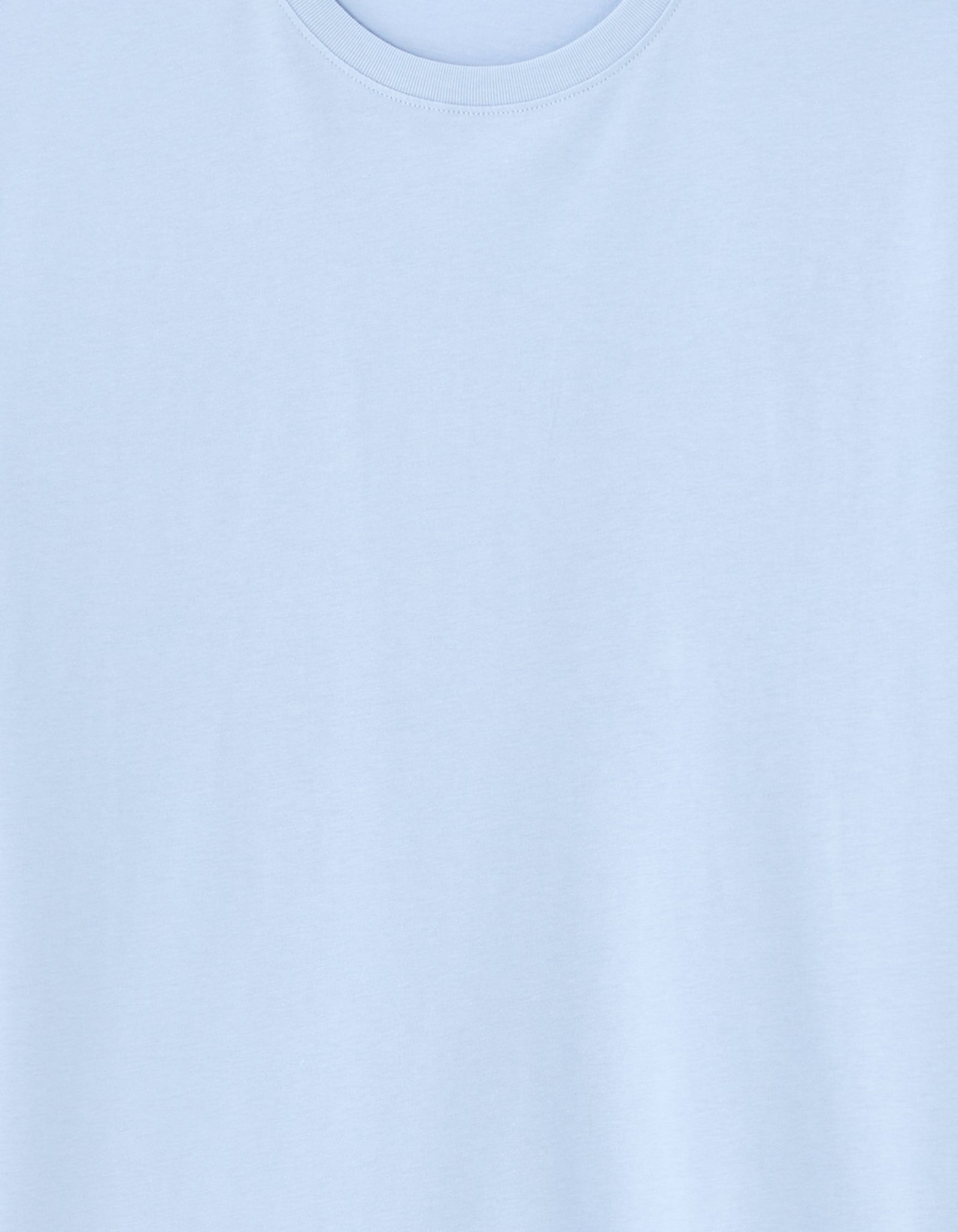 Straight Fit 100% Cotton Solid Crew Neck T-Shirts