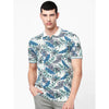 Celio* Printed Regular Fit Cotton-Blend Multi T-Shirt