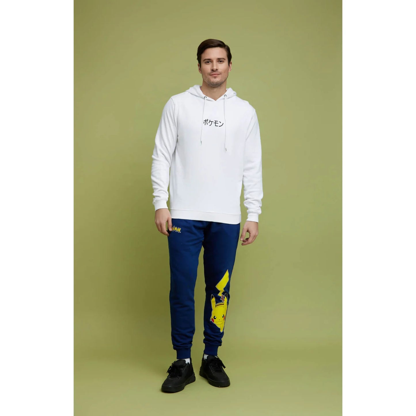 Pokemon - White Printed Cotton Sweatshirt