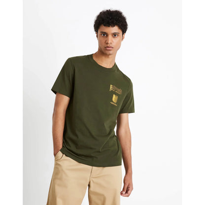 Attack On Titan - Green Printed Cotton T-shirt