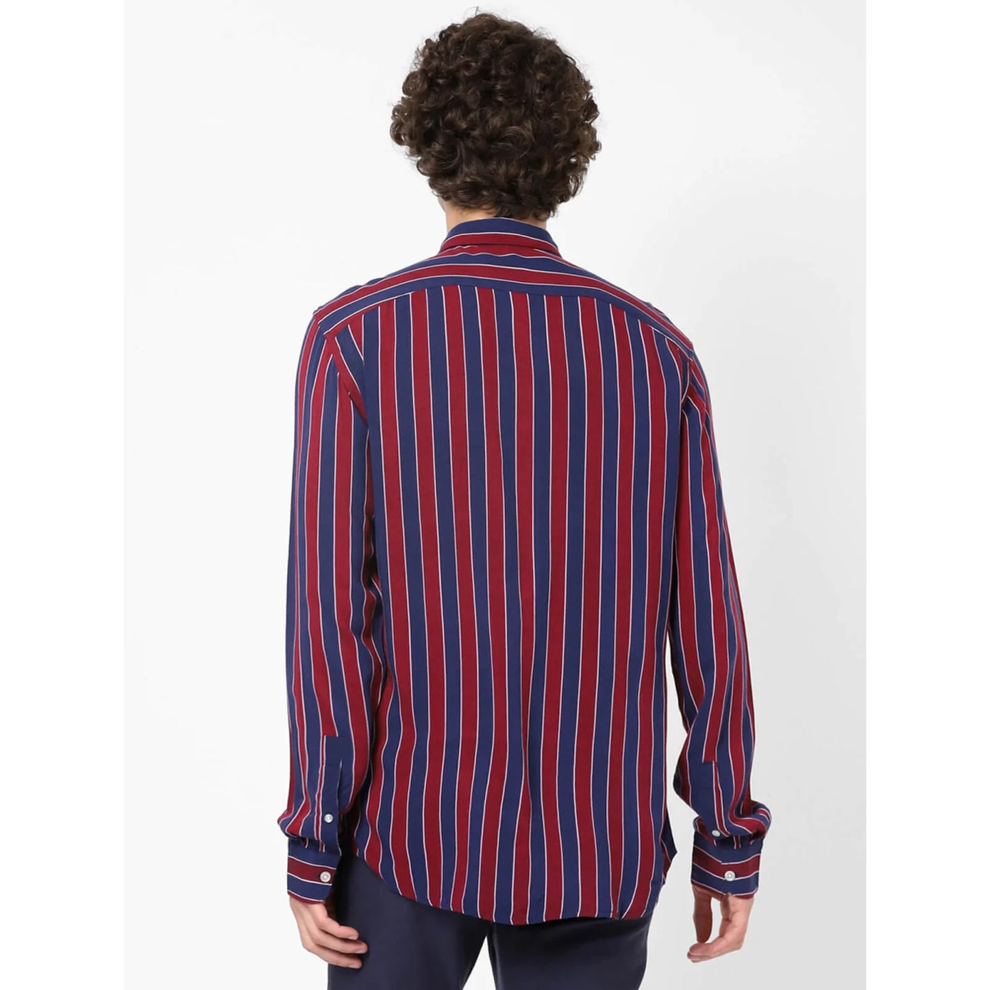 Multi Striped Cotton Shirt