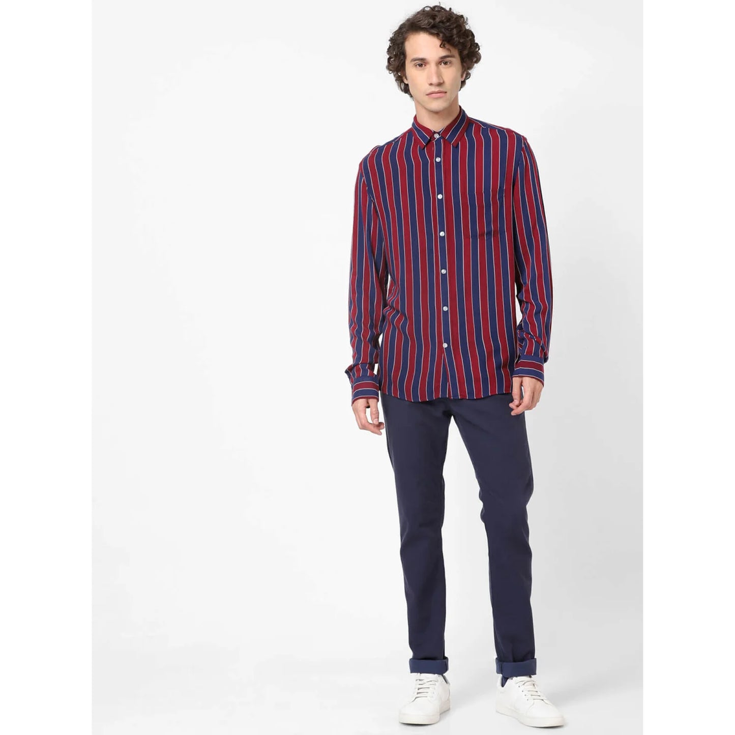 Multi Striped Cotton Shirt