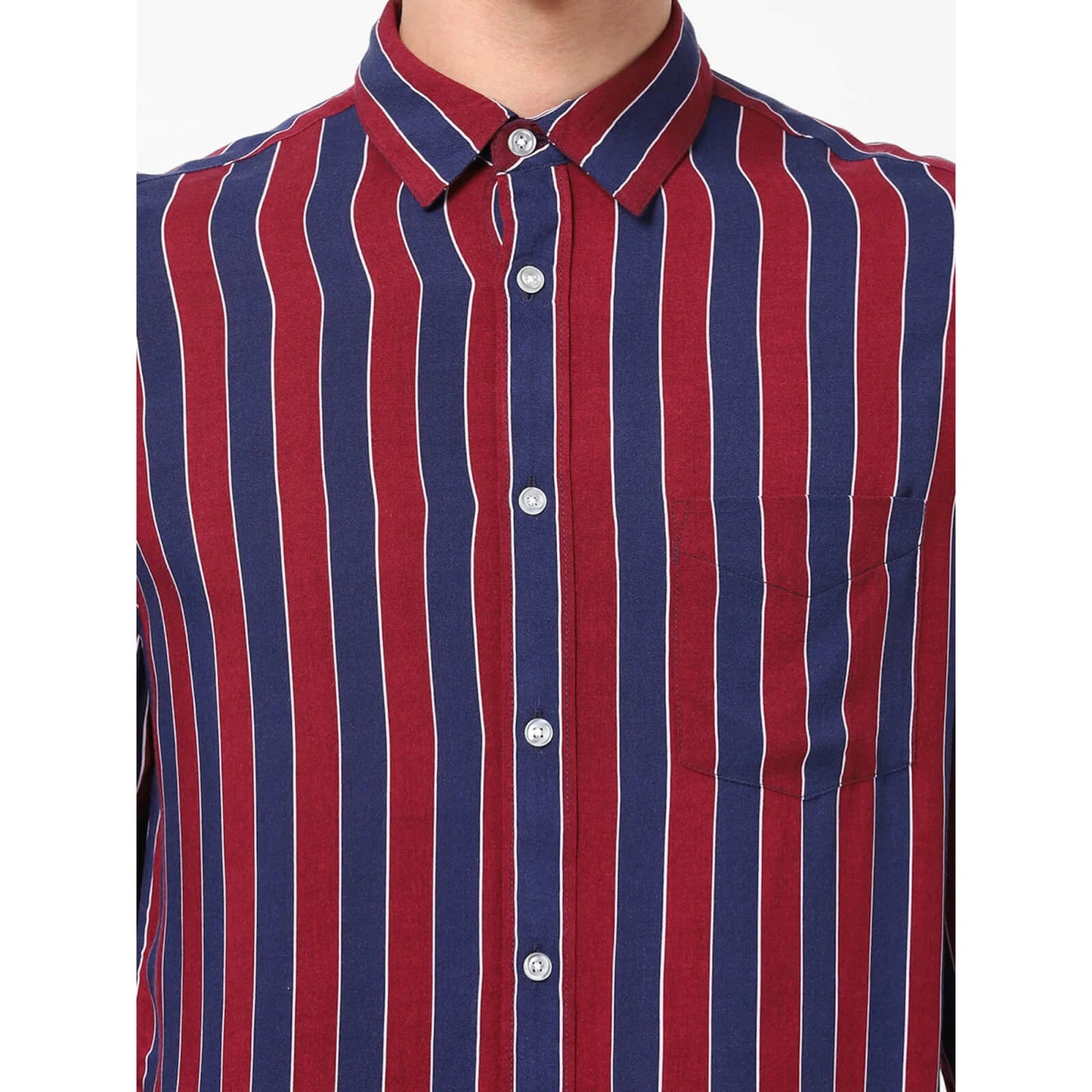 Multi Striped Cotton Shirt