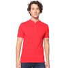 Celio* Solid Regular Fit Cotton-Blend Red T-Shirt