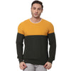 Celio* Colourblock Regular Fit Cotton Black Sweater