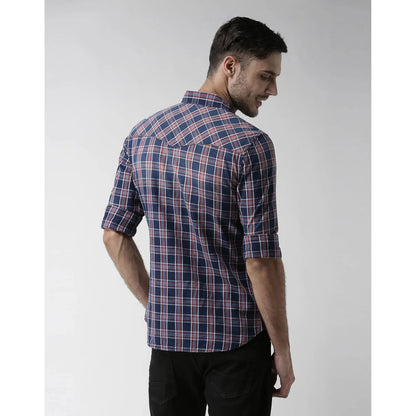 Blue Checks Linen Shirt