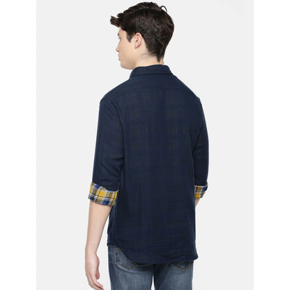 Black Checks Cotton Shirt