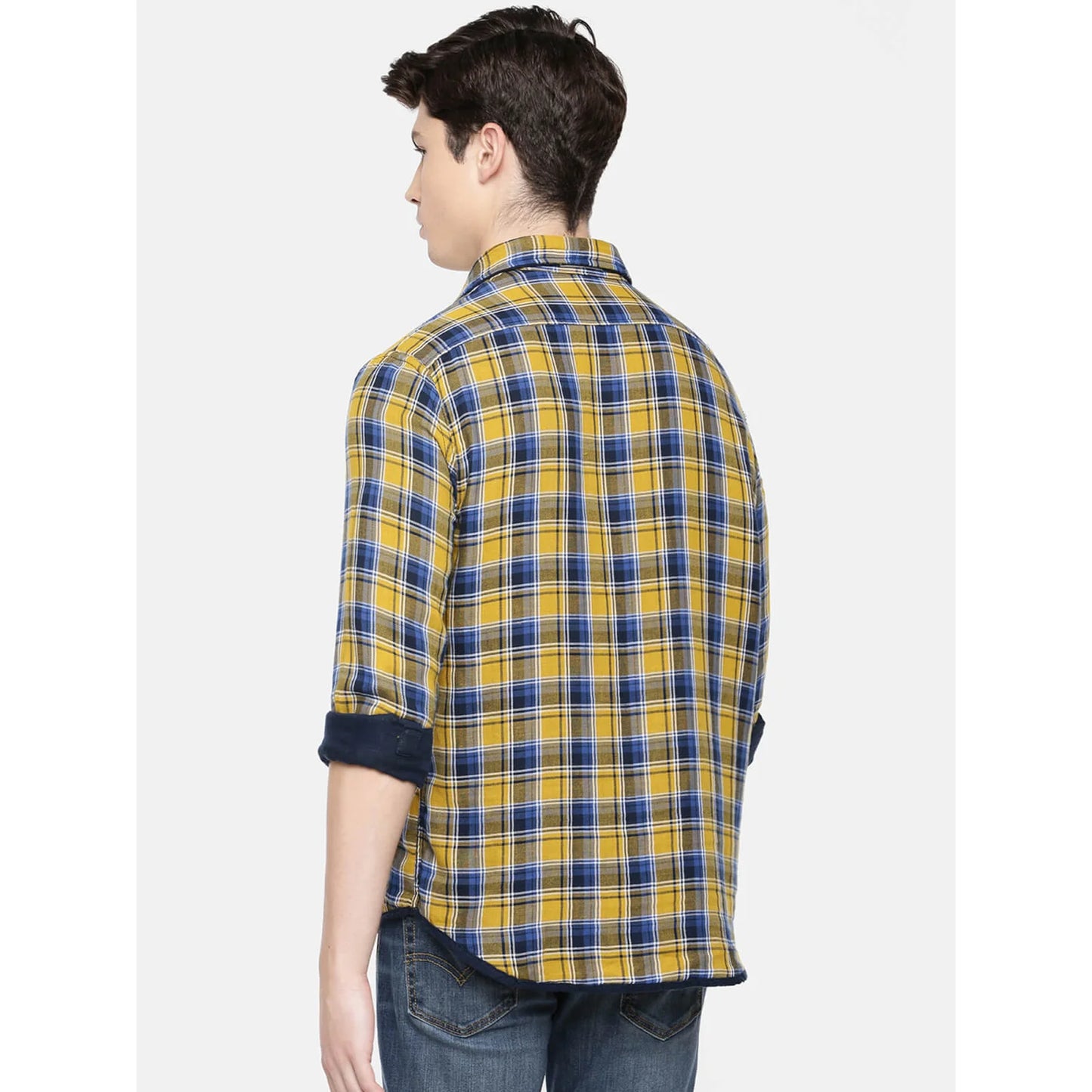 Black Checks Cotton Shirt