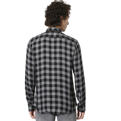 Multi Checks Viscose Shirt