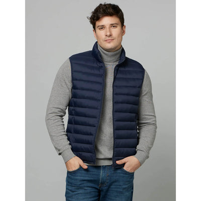 Celio* Solid Regular Fit Poly-Blend Black Jacket