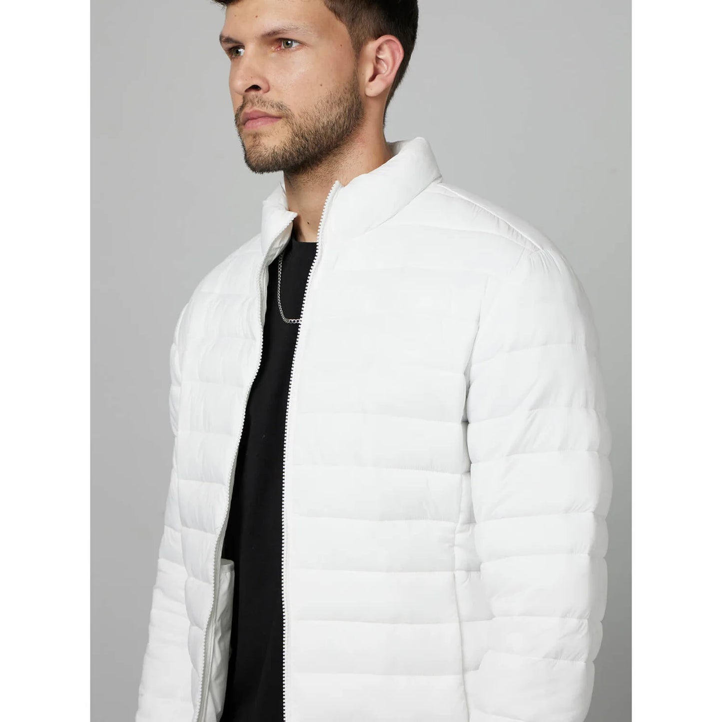 White Solid Polymer Jacket