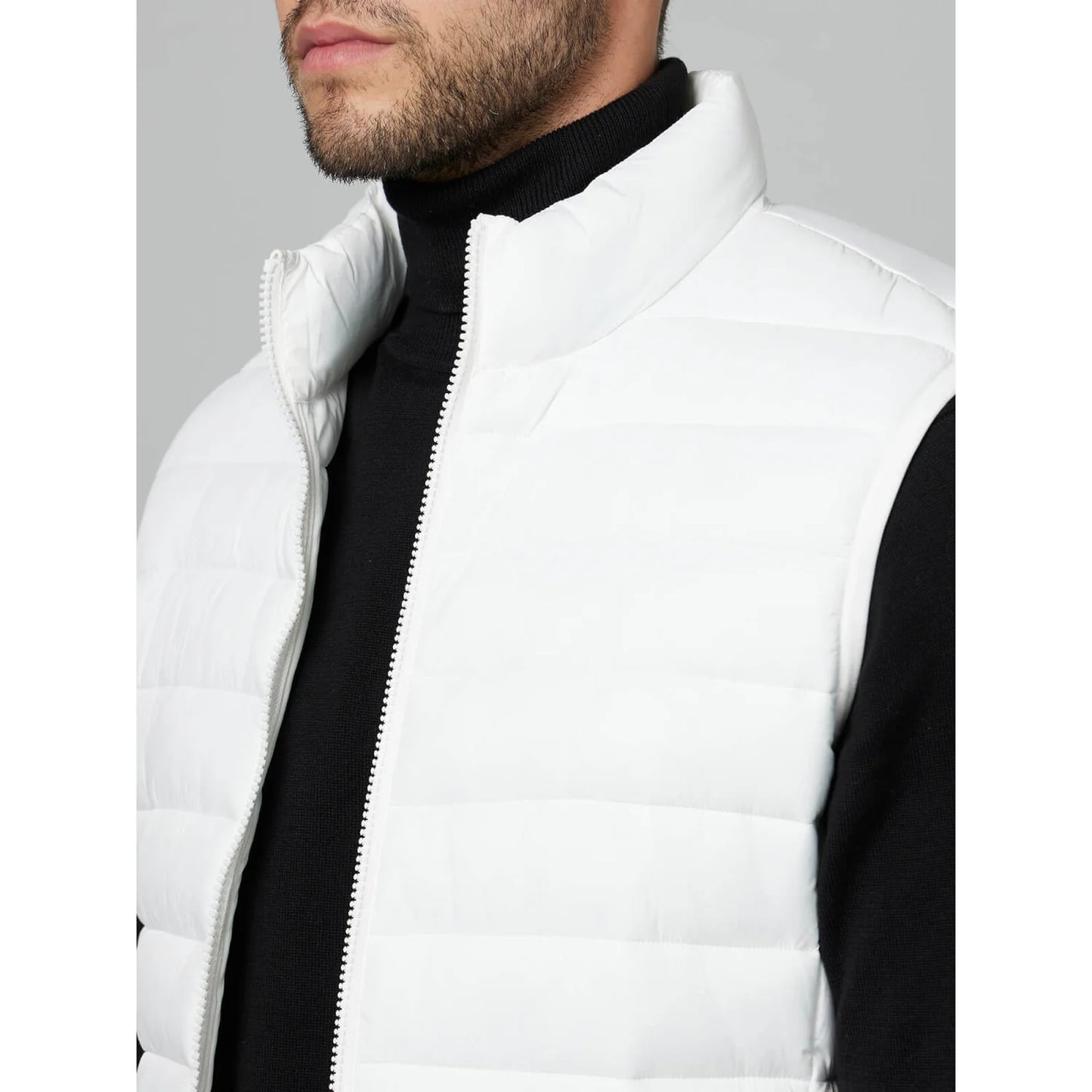 White Solid Polymer Jacket