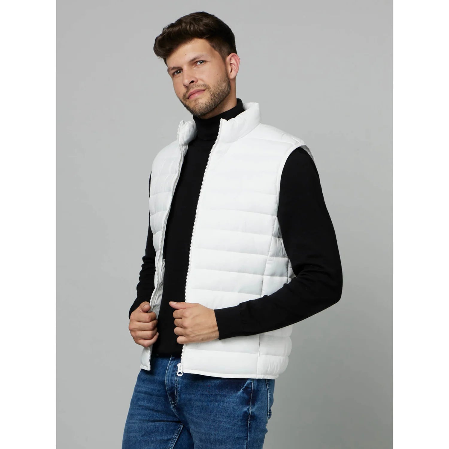 White Solid Polymer Jacket