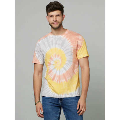 White Tie Dye Cotton T-shirt