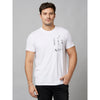 Celio* Apoh Regular Fit Cotton White T-Shirt