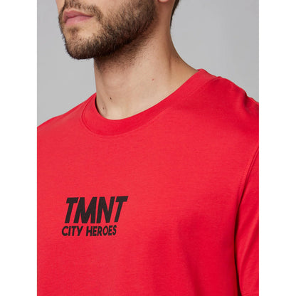 TMNT - Red Printed Cotton T-shirt