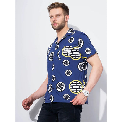 Dragon Ball Z - Navy Blue Printed Shirt