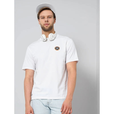Celio* Naruto Regular Fit Cotton White T-Shirts