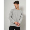 Celio* Solid Relaxed Fit Cotton Grey T-Shirt