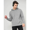 Celio* Solid Relaxed Fit Cotton-Blend Grey Sweater