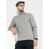 Celio* Solid Regular Fit Cotton-Blend Grey Sweatshirt