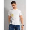 Celio* Gto Regular Fit Cotton White T-Shirt