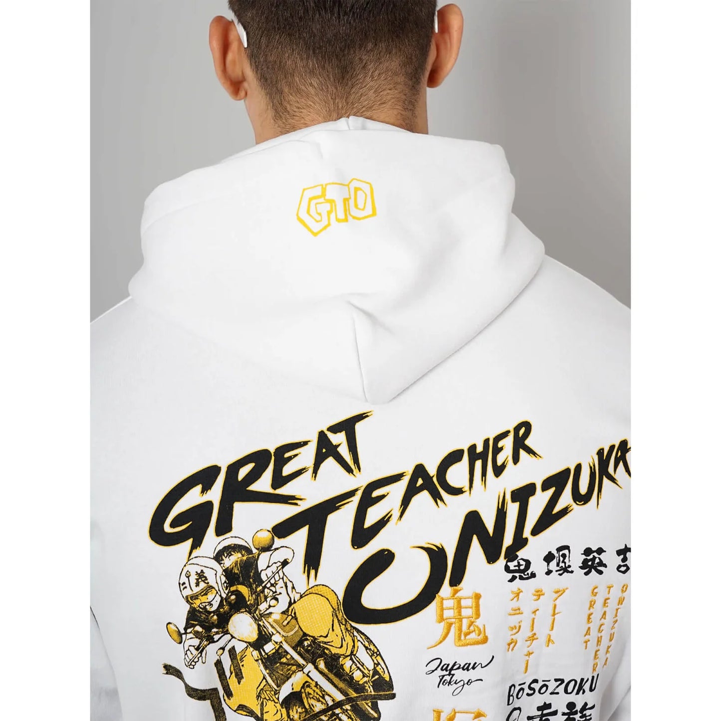 G.T.O. - Off White Printed Sweatshirt