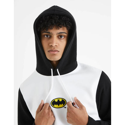 Batman -  Black Printed Hooded Sweatshirt