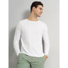 Celio* Solid Regular Fit Cotton White T-Shirt