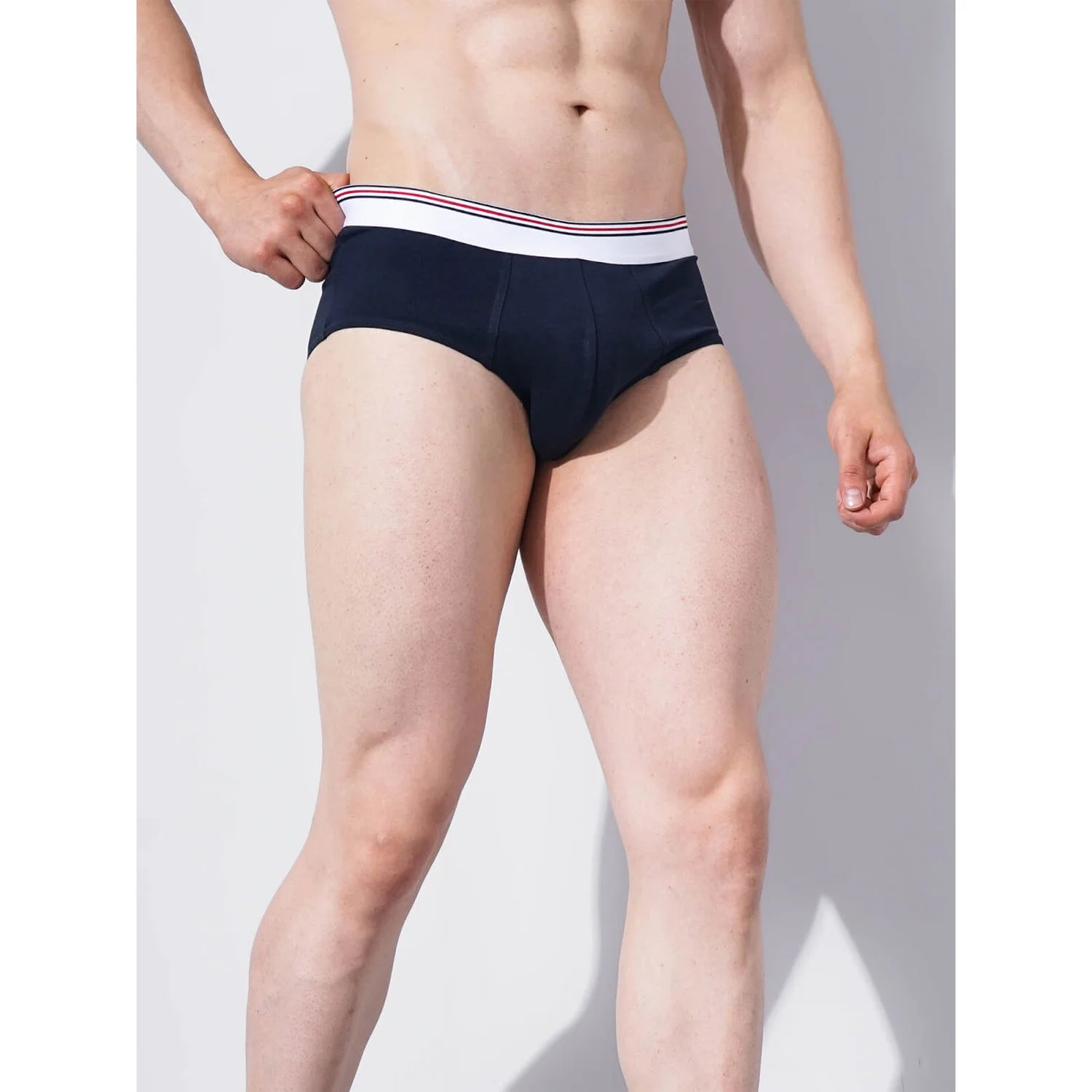 Navy Blue Regular Fit Boxer