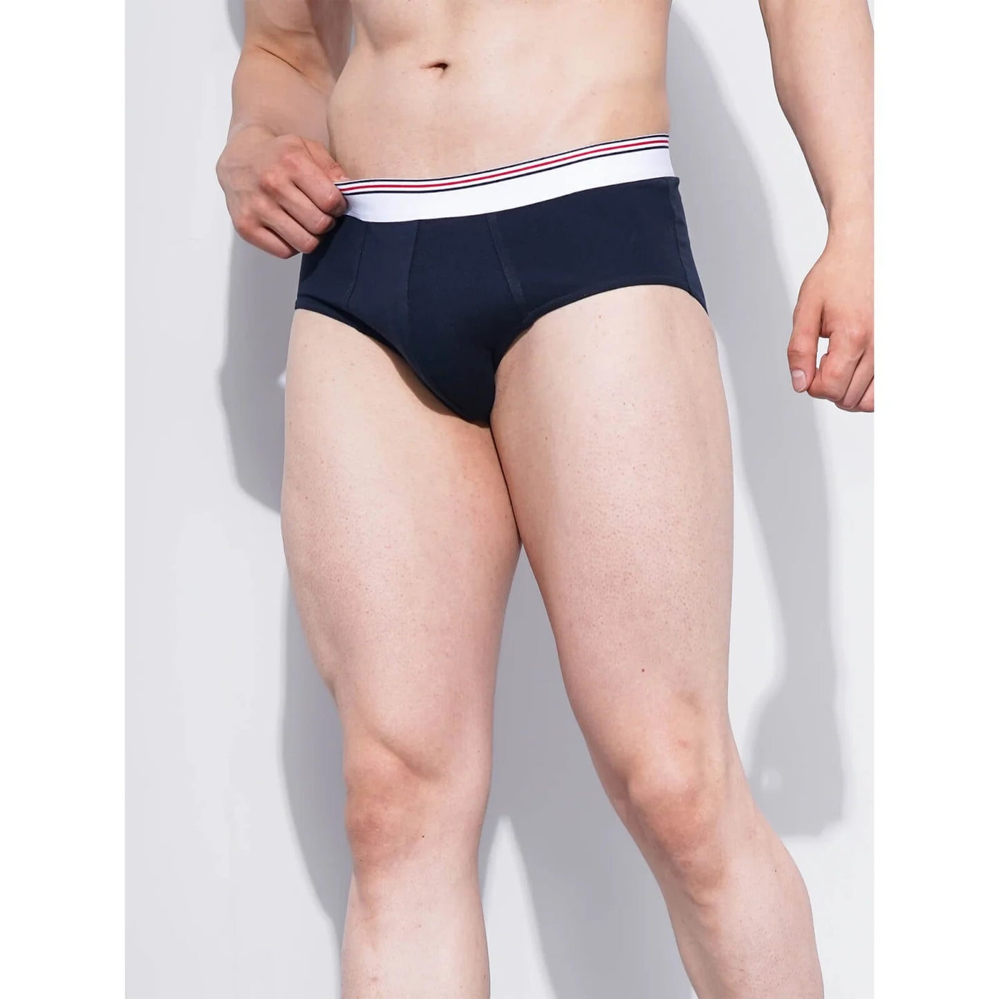 Navy Blue Regular Fit Boxer