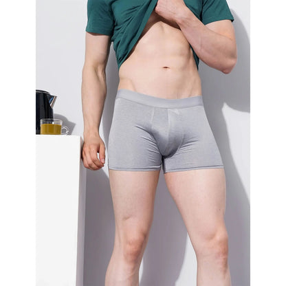 Grey Regular Fit Boxer