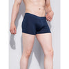Celio* Textured Regular Fit Blue Boxer