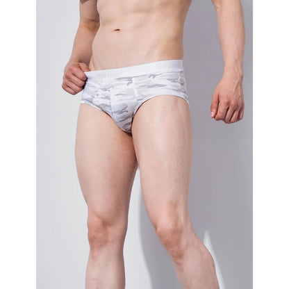 White Camo Regular Fit Boxer