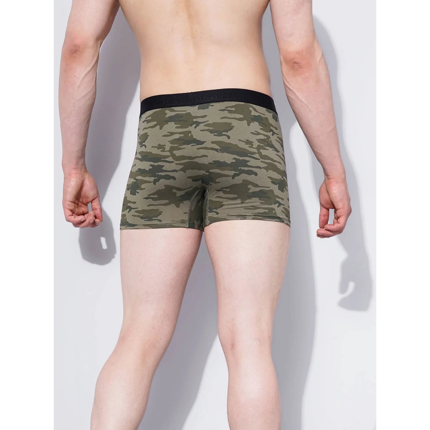 Green Regular Fit Boxer