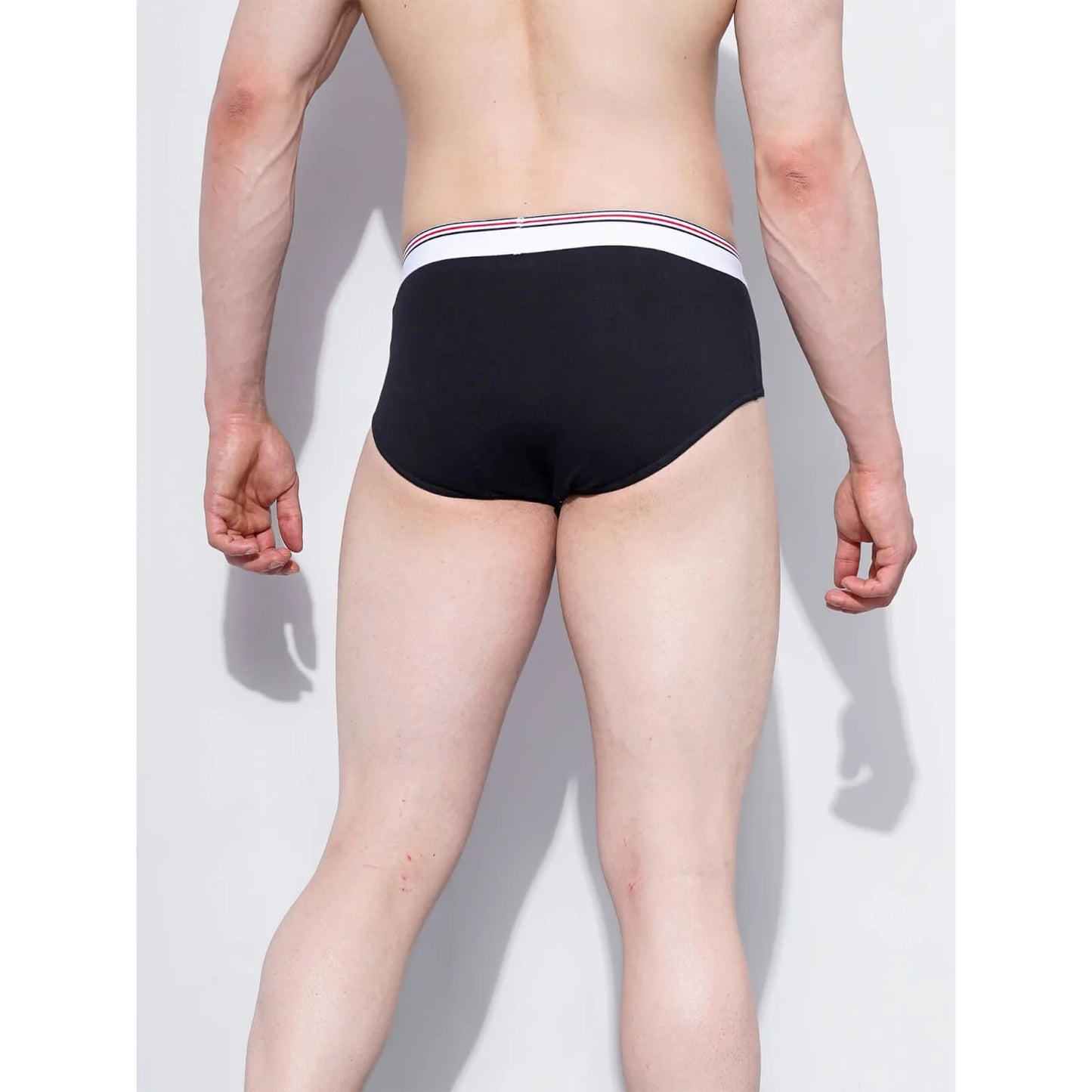 Black Regular Fit Briefs