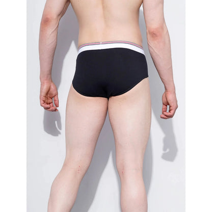 Black Regular Fit Briefs