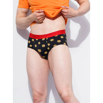 Celio* Cotton-Blend Regular Fit Black Boxer