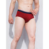 Celio* Cotton-Blend Regular Fit Maroon Boxer