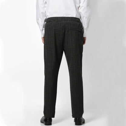 Grey Slim Fit Trousers