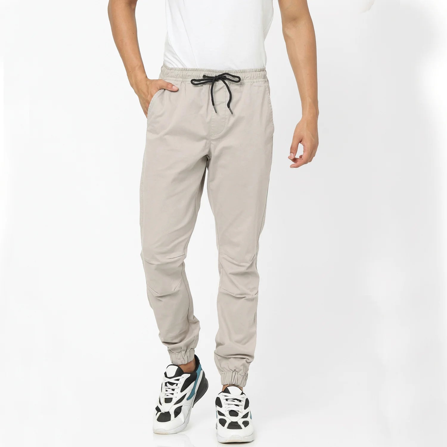 Grey Skinny Fit Joggers