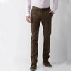 Celio* Cotton-Blend Slim Fit Olive Trouser