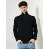 Celio* Chamonix Regular Fit Wool Black Sweatshirt